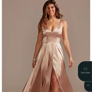 David’s Bridal Galina Signature in Sand
